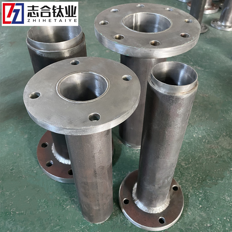 鈦鋼復(fù)合套筒 內(nèi)襯鈦1.2厚 鈦層緊密貼合