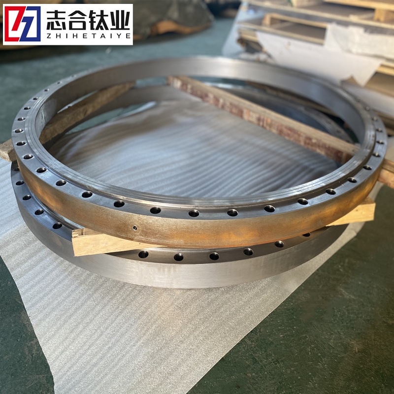 鈦鋼復(fù)合法蘭 鈦+鋼爆炸復(fù)合 按圖加工